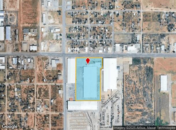  1802 E 50Th St, Lubbock, TX Parcel Map