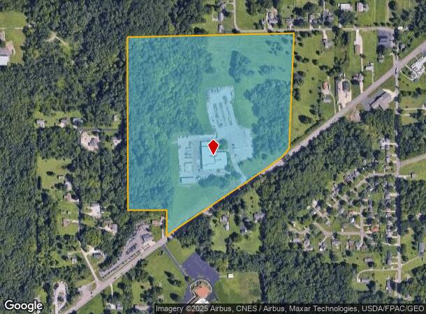 1717 Ashland Rd, Mansfield, OH Parcel Map