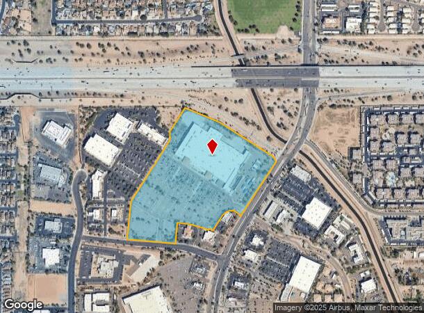  1710 S Greenfield Rd, Mesa, AZ Parcel Map