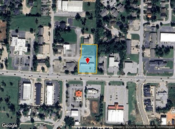  3515 W Walnut St, Rogers, AR Parcel Map