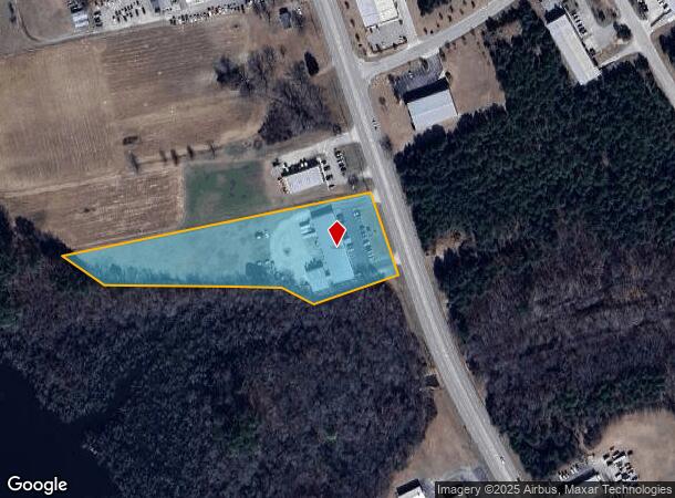 3042 Forest Hills Rd Sw, Wilson, NC Parcel Map