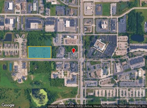 8590 Broadway, Merrillville, IN Parcel Map