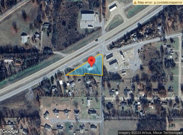  12955 Highway 62, Tahlequah, OK Parcel Map