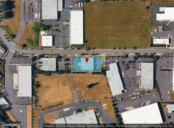 321 S Sequoia Pky, Canby, OR Parcel Map