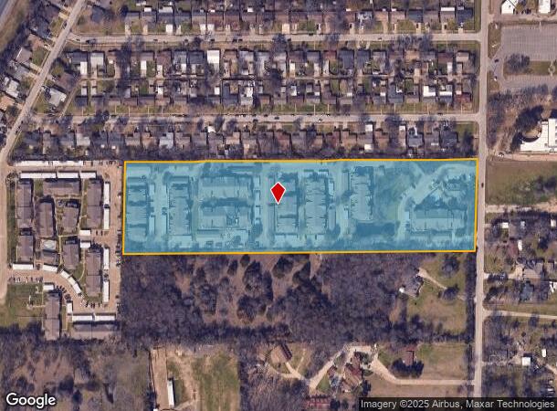  4317 Shepherd Ln, Balch Springs, TX Parcel Map