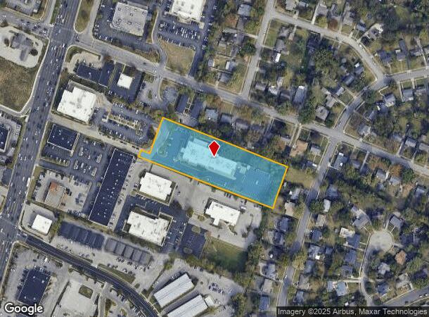  126 E Lowry Ln, Lexington, KY Parcel Map