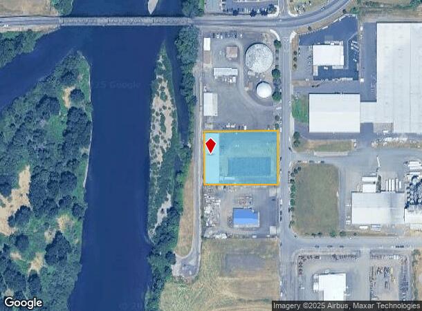  810 S 2Nd St, Harrisburg, OR Parcel Map