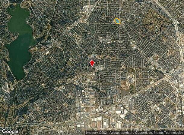  10725 Shiloh Rd, Dallas, TX Parcel Map