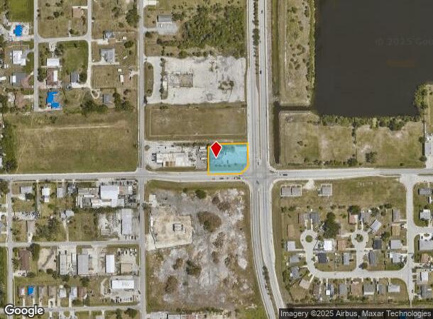  3525 Edison Ave, Fort Myers, FL Parcel Map