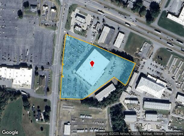 631 S Post Rd, Shelby, NC Parcel Map
