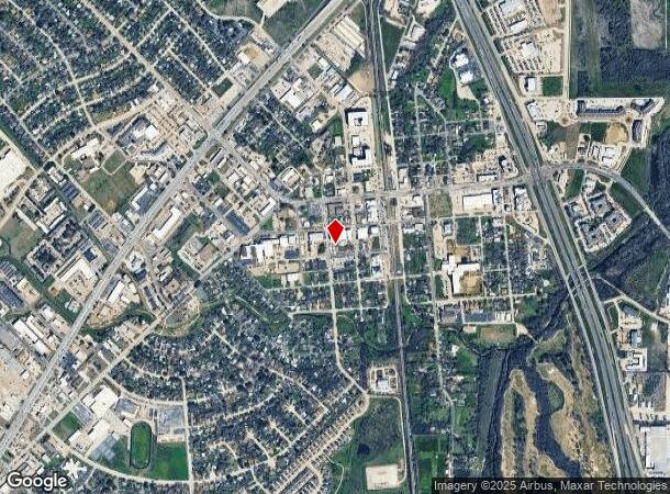 140 W Bufford St, Burleson, TX Parcel Map