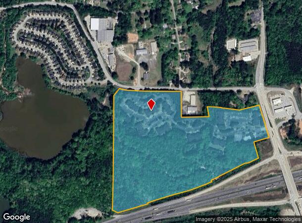  7703 Lee Rd, Lithia Springs, GA Parcel Map