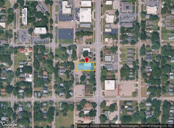  1415 Sw Topeka Blvd, Topeka, KS Parcel Map