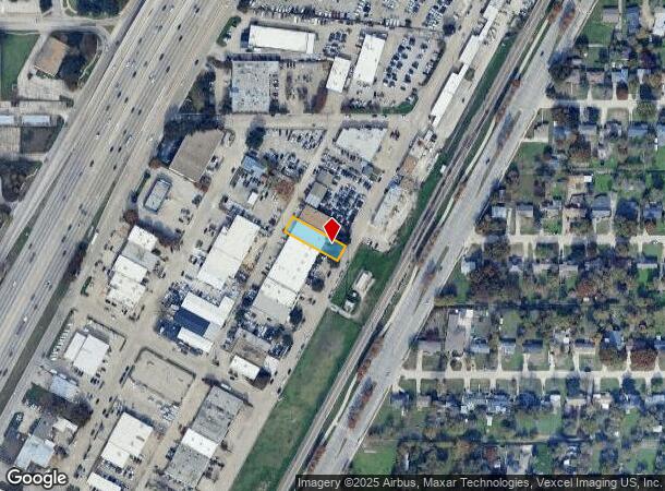 519 N Interurban St, Richardson, TX Parcel Map