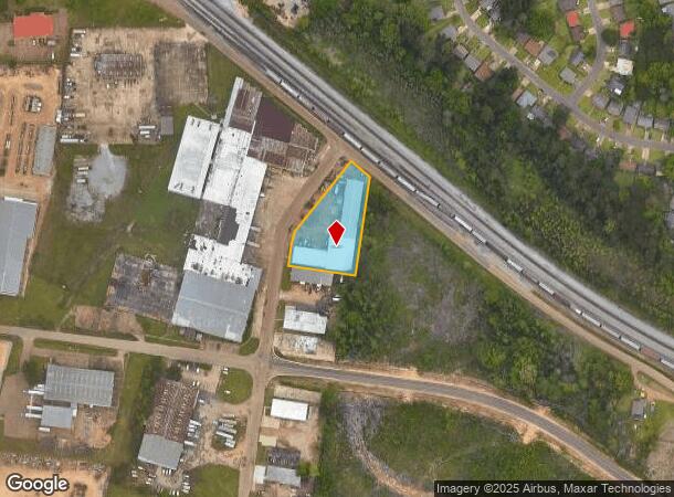  1108 Weems St, Pearl, MS Parcel Map
