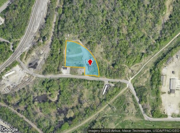  917 Eastwood Ave, Akron, OH Parcel Map