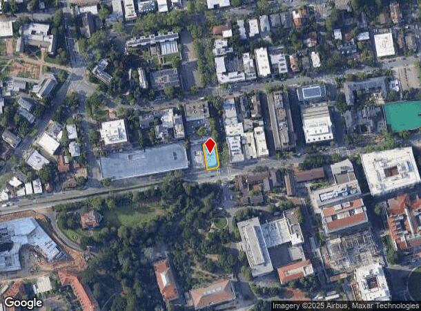 1860 Euclid Ave, Berkeley, CA Parcel Map