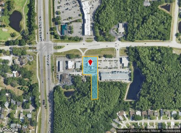  4890 Ridgemoor Blvd, Palm Harbor, FL Parcel Map