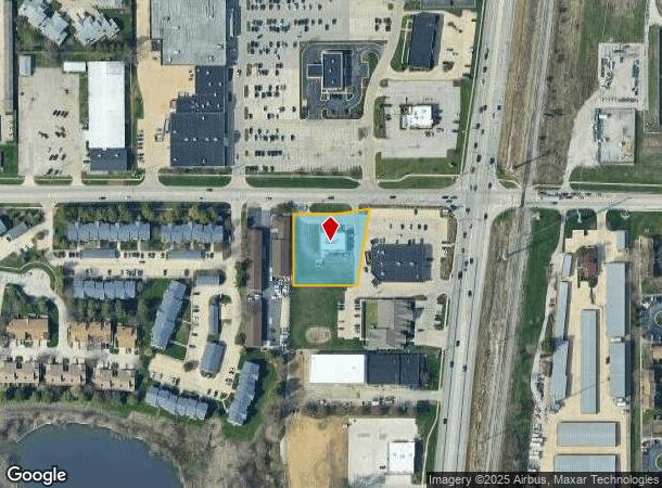  109 W Curtis Rd, Savoy, IL Parcel Map