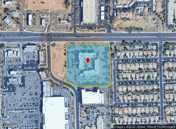  5275 E Baseline Rd, Gilbert, AZ Parcel Map