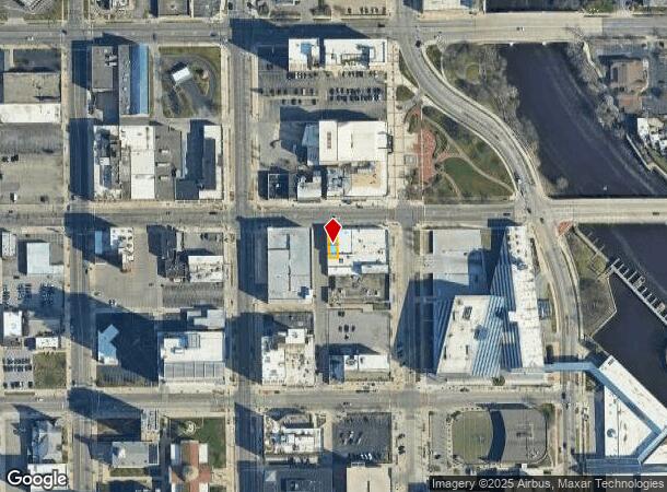 114 W Colfax Ave, South Bend, IN Parcel Map