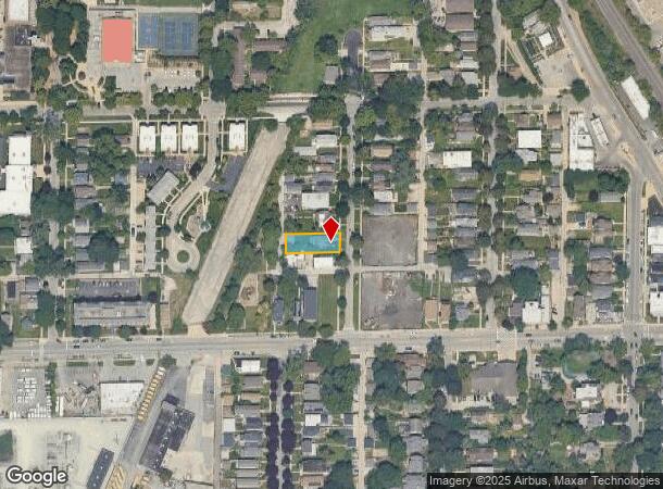  1918 Jackson Ave, Evanston, IL Parcel Map