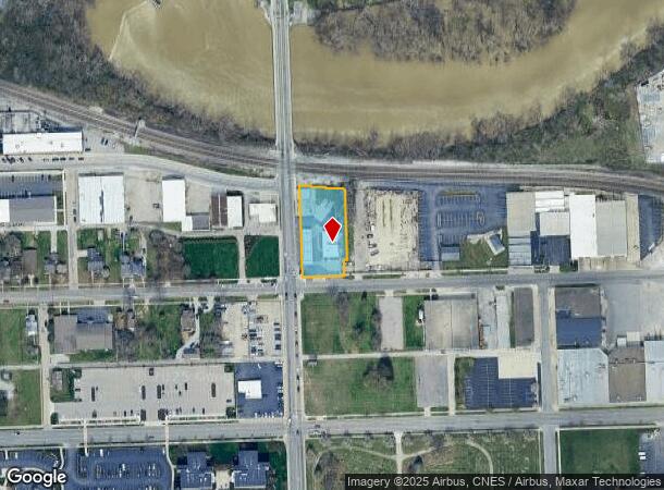 1803 E Wayne St, Fort Wayne, IN Parcel Map