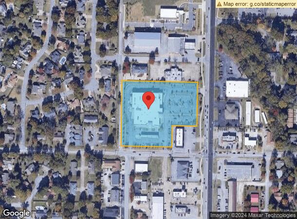  1209 N Walton Blvd, Bentonville, AR Parcel Map