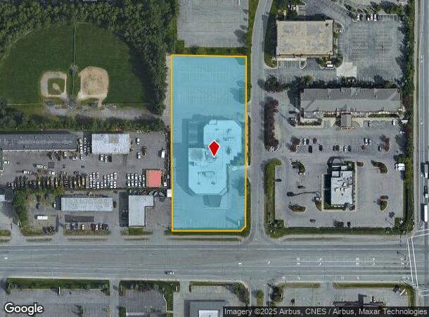 341 W Tudor Rd, Anchorage, AK Parcel Map