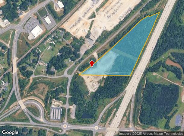 1700 N Main St, China Grove, NC Parcel Map