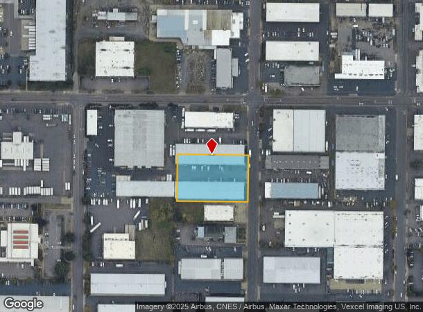  730 Conger St, Eugene, OR Parcel Map
