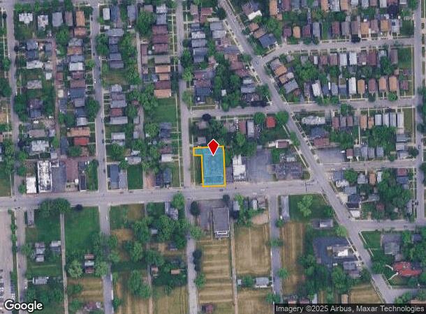  1304 Niagara St, Niagara Falls, NY Parcel Map