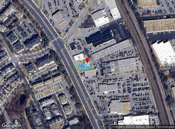 15605 Frederick Rd, Derwood, MD Parcel Map