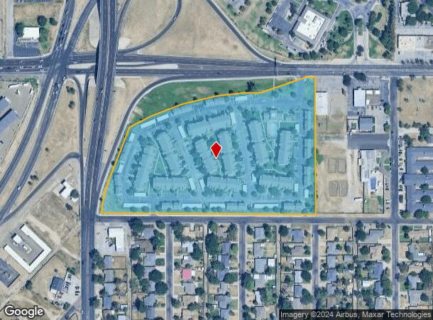  5509 Sw 9Th Ave, Amarillo, TX Parcel Map