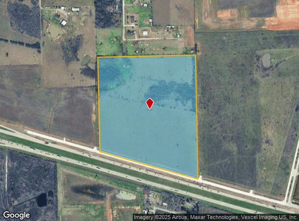  Briarmeadow Dr Dead End, Hempstead, TX Parcel Map