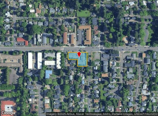  7430 Se Division St, Portland, OR Parcel Map