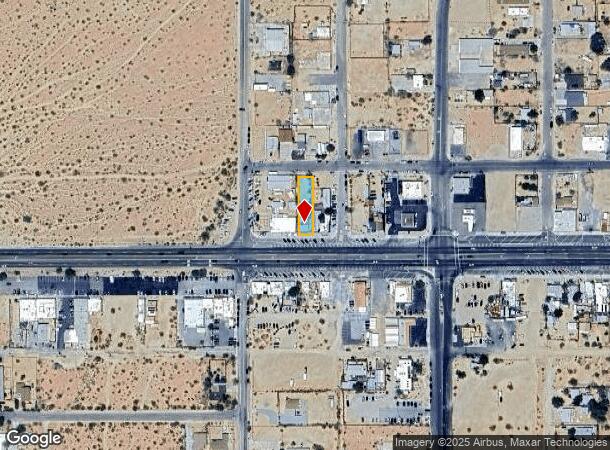 61732 29 Palms Hwy, Joshua Tree, CA Parcel Map