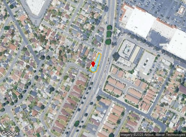  5207 Rosemead Blvd, Pico Rivera, CA Parcel Map
