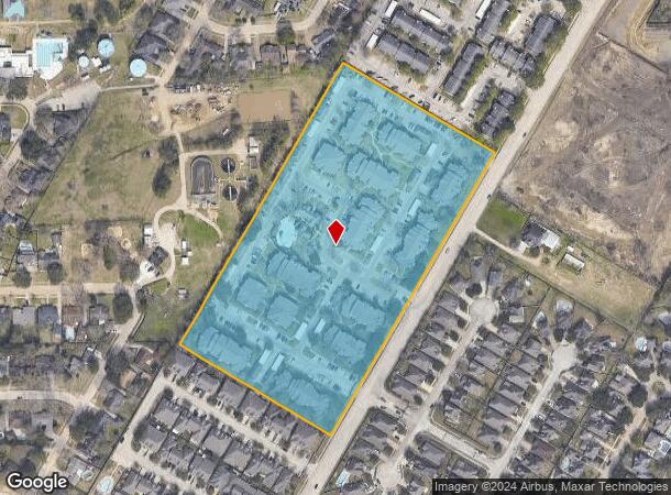  2555 Repsdorph Rd, Seabrook, TX Parcel Map