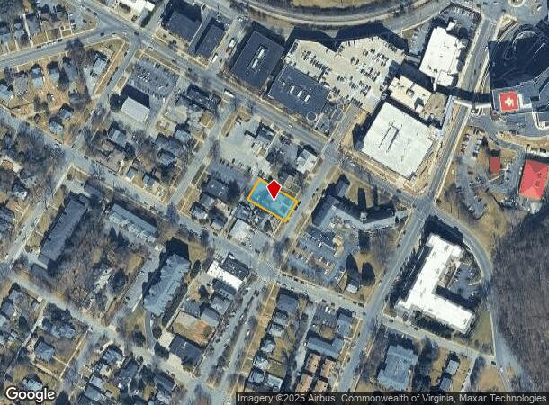 2115 Crystal Spring Ave Sw, Roanoke, VA Parcel Map