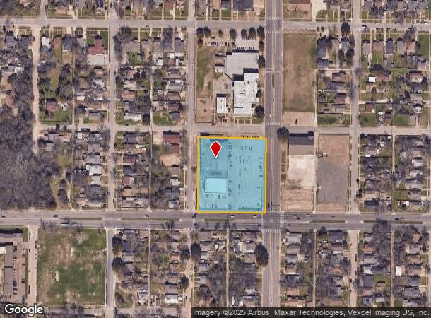  2215 S Marsalis Ave, Dallas, TX Parcel Map