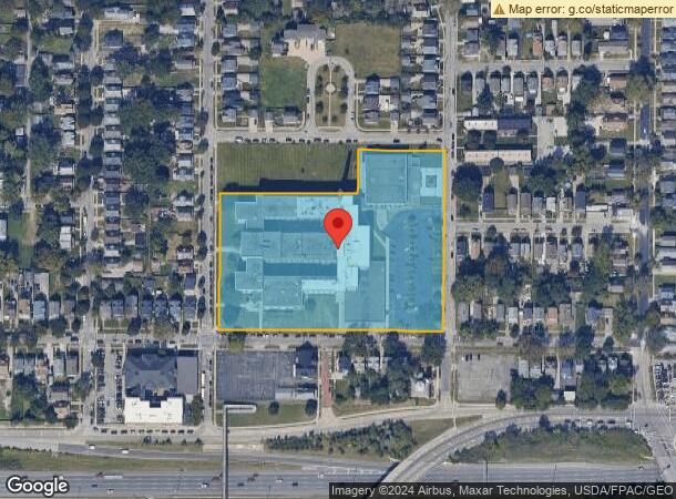  2201 W 93Rd St, Cleveland, OH Parcel Map