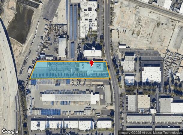 744 N Eckhoff St, Orange, CA Parcel Map