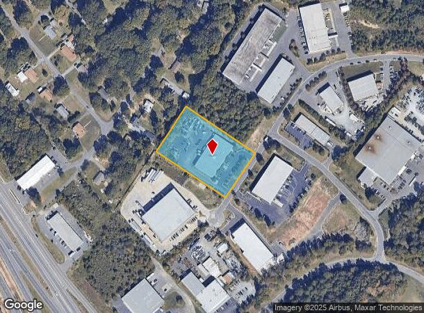  111 Cupped Oak Dr, Matthews, NC Parcel Map