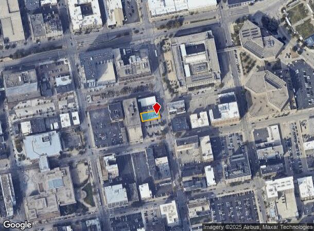  917 Main St, Cincinnati, OH Parcel Map