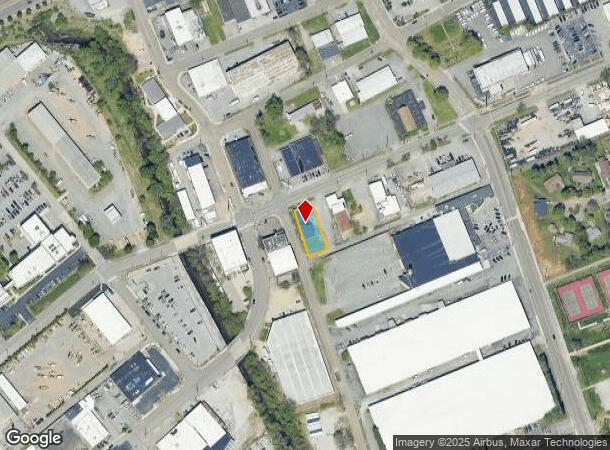  1300 Mccalla Ave, Knoxville, TN Parcel Map