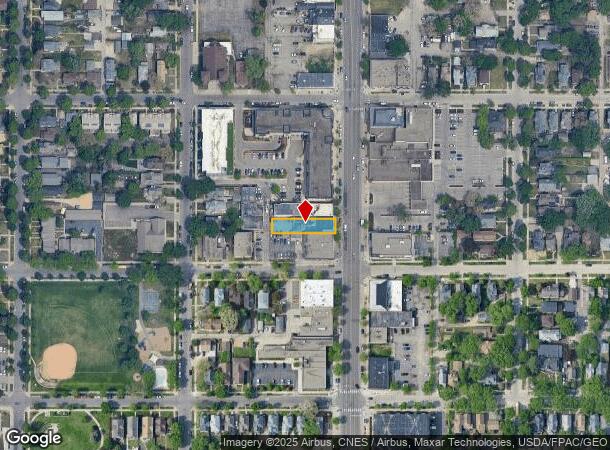  2308 Central Ave Ne, Minneapolis, MN Parcel Map