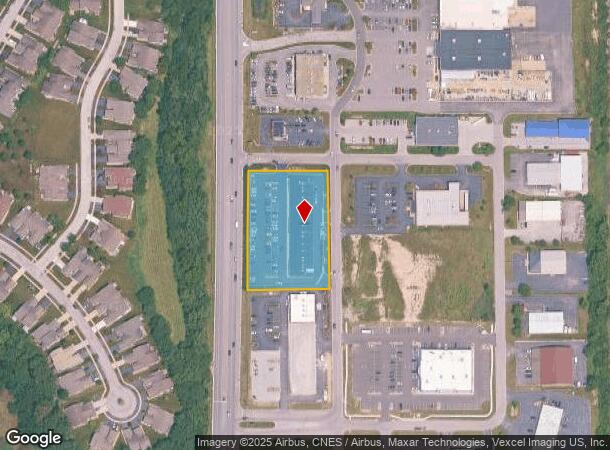 10033 Wicker Ave, Saint John, IN Parcel Map