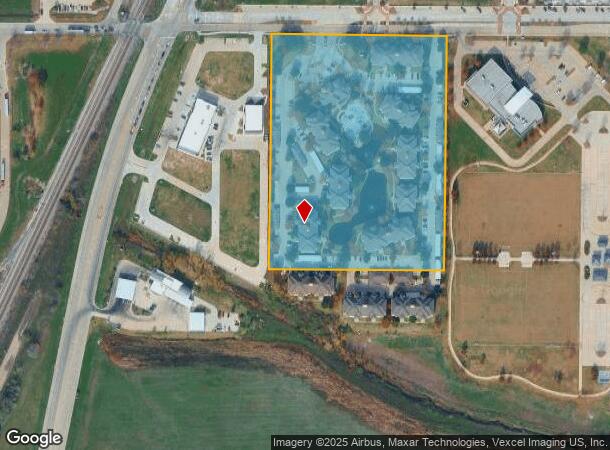 150 Parish Ln, Roanoke, TX Parcel Map