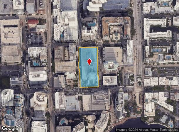  401 E Las Olas Blvd, Fort Lauderdale, FL Parcel Map